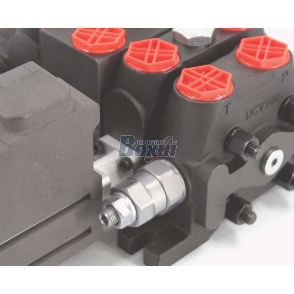 Global Distributors and Wholesalers Wanted for DCV100EMA-YT-JYT-J-K Electric Motor 2 Spool Sectional Directional Valve detail image